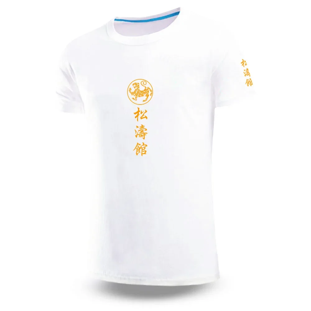 Shotokan Karate 2024 Men's Summer style Cotton Ordinary Simple Short Sleeve O Neck Streetwear T Shirt Harajuku Versatile Tops