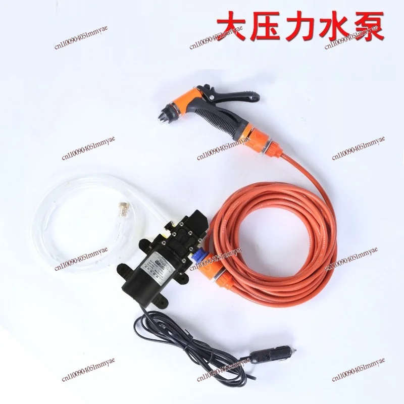 12V Portable Car Washer Self-priming Vehicle High Pressure Cleaning Device