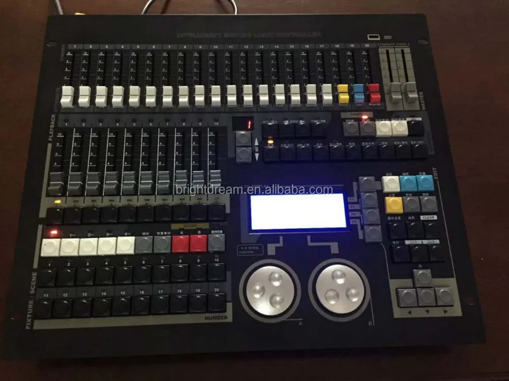 2025 أحدث وحدة تحكم الإضاءة المتحركة Dmx fox 1024s وحدة تحكم الإضاءة Dj