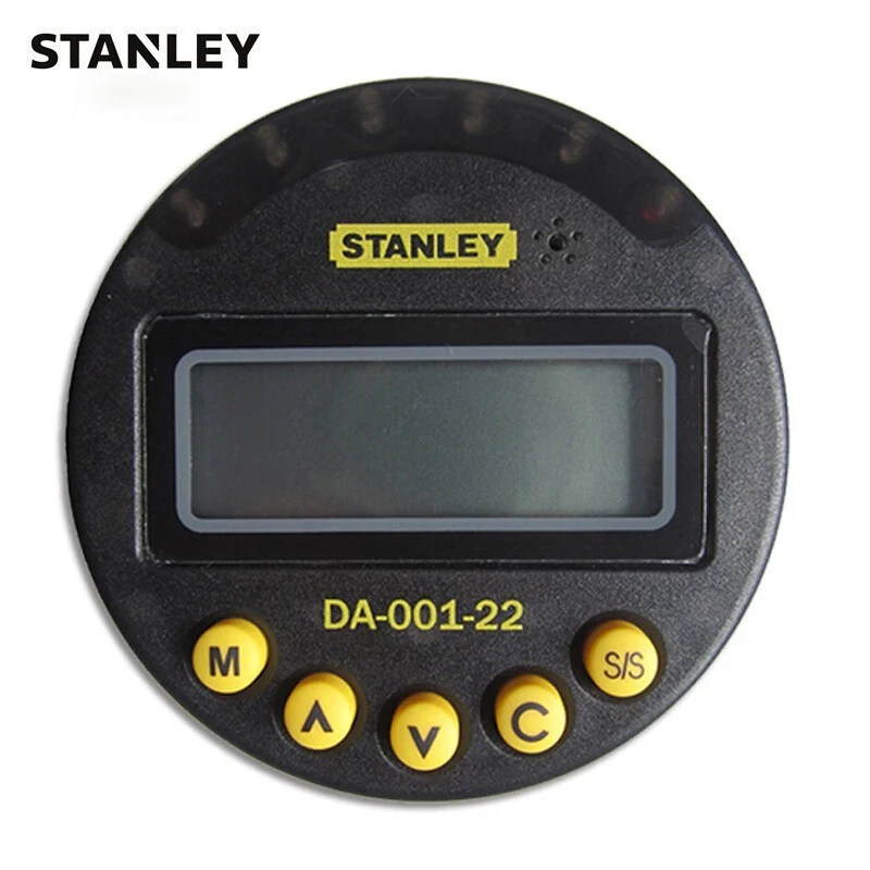 STANLEY DA-001-22 Digital Angle Measuring Instrument Magnetic Inclination Box Goniometer High Precision Measuring Instruments