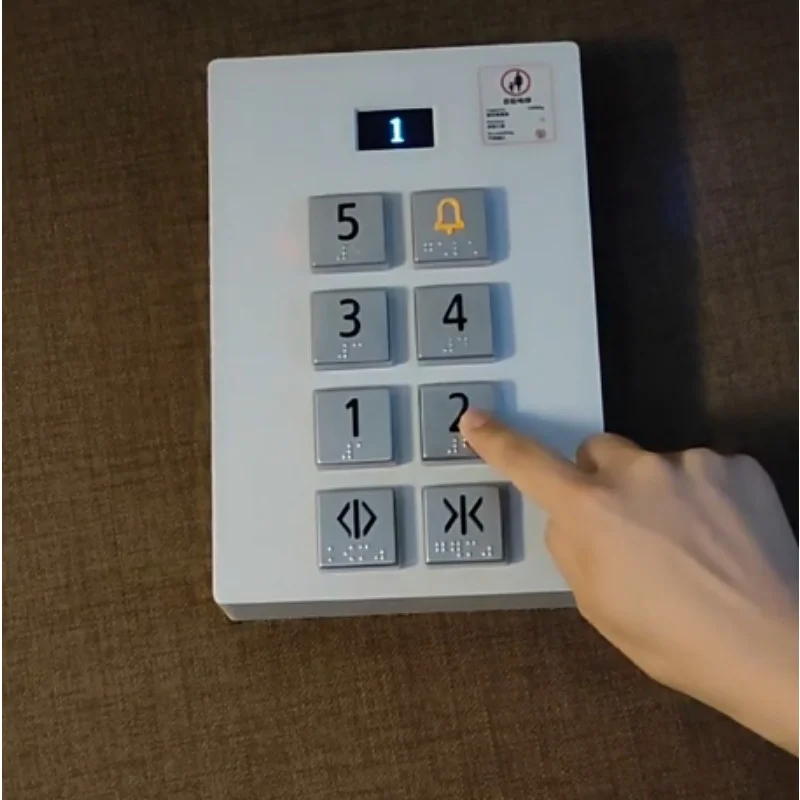 DIY Elevator Button Panel Toy - Simulation Inner & Outer Call Board for Kids Educational Handmade Fun