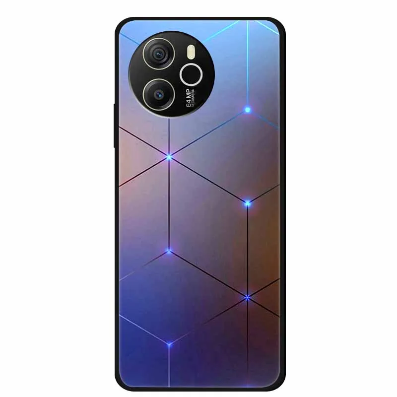 Dla Blackview Shark 8 Etui Shark8 Czarny Silikonowy Miękki Pokrowiec Na Telefon Blackview Shark 8 Pokrowiec 6,78" Coque Funda — zdjęcie 3
