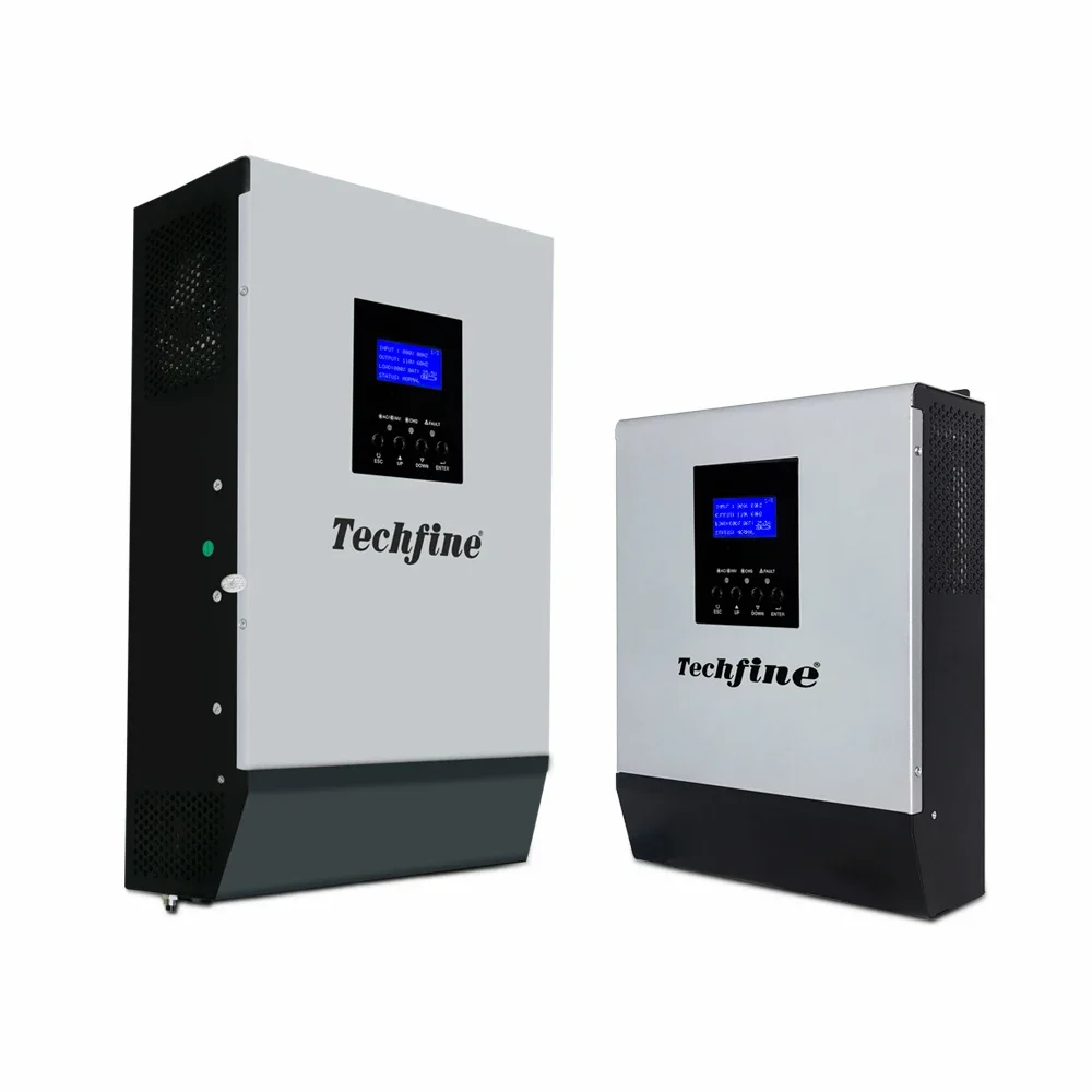 

Techfine Solar Hybrid Inverter 3KW 3KVA 24V 48V Off Grid Solar Inverter with MPPT