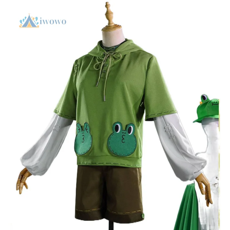 

Игра Identity V Косплей Костюм пожарного-следователя Лягушка Рио Милая лягушка Толстовка с капюшоном Униформа Карнавал Аниме Одежда для Хэллоуина
