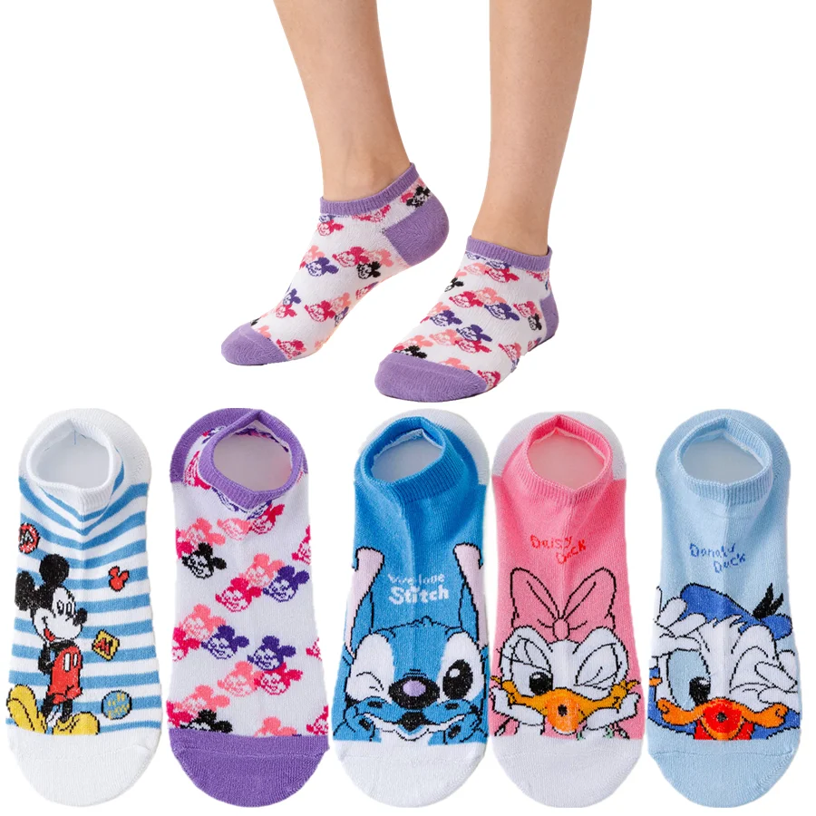 

5/10 пар Potdemiel унисекс повседневные носки с героями мультфильмов аниме экипажа хип-хоп уличная мода новинка забавные носки