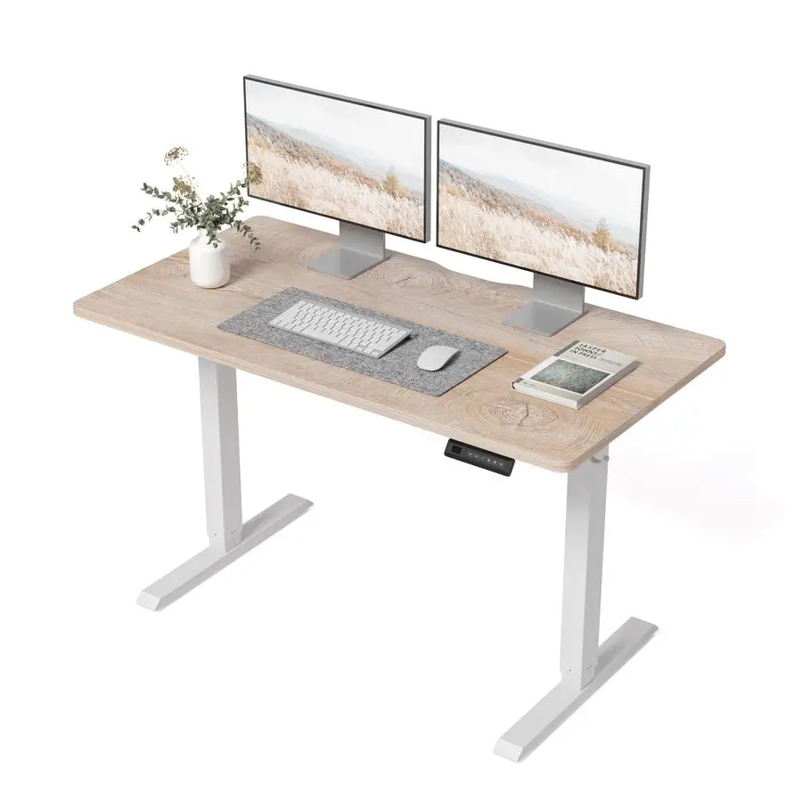 

48 24 Inches Standing Desk, Ergonomic, Electric Height Adjustable, Sit and Stand Up, Computer Office Desk with Spli Customizable