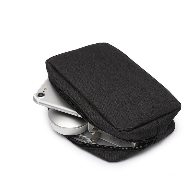 Portable Cable Bag Travel Digital Storage Bag Organizer USB Charger Power Bank Gadget Holder Pouch Digital Electronic Accesso