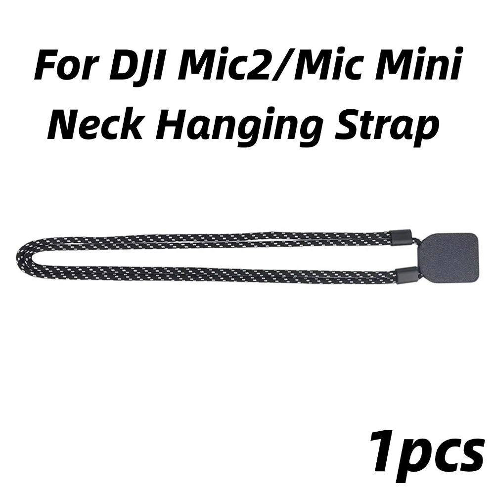 Support de microphone portable à suspendre au cou, magnétique et invisible, pour DJI Mic2/Mic Mini, accessoires de fixation pour microphone.