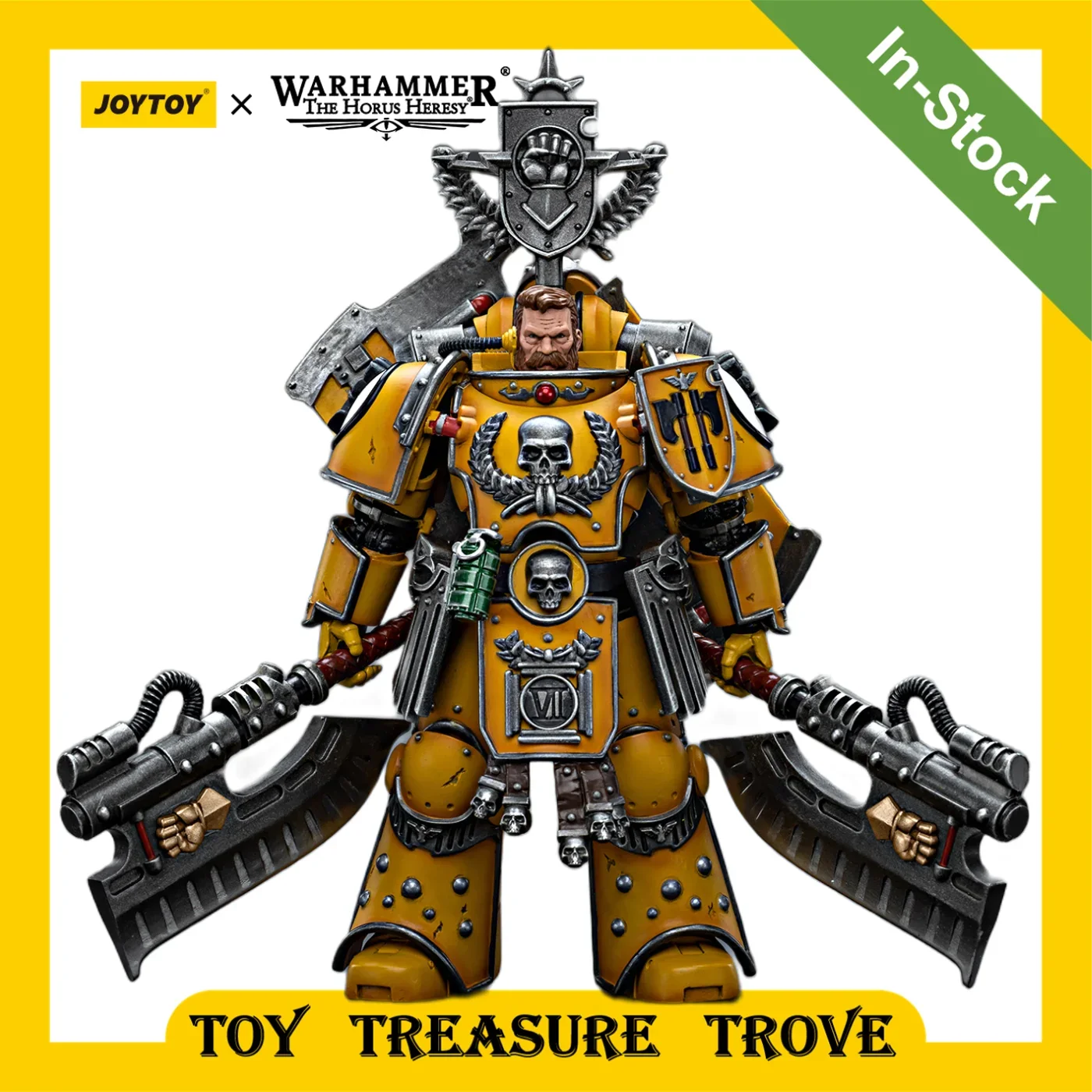 

[В наличии] JOYTOY Warhammer 30k 1/18 фигурки героев, имперские фигурки, фафнир ранн, военная модель, игрушка