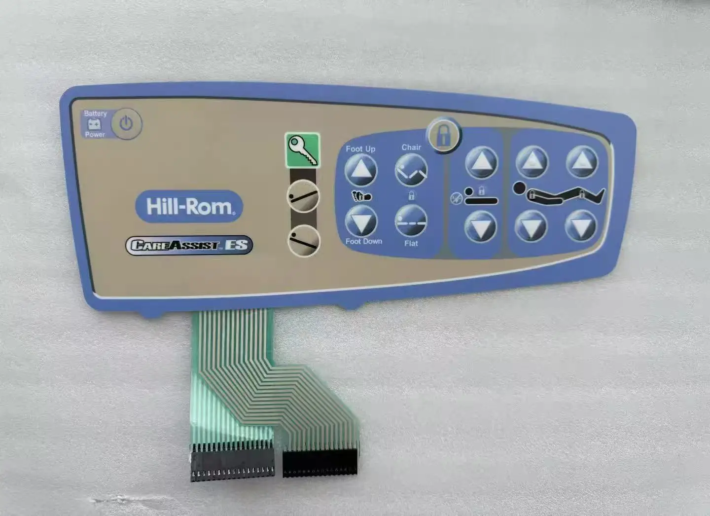 

Новая сменная совместимая сенсорная мембранная клавиатура для Hill-Rom CAREASSIST ES