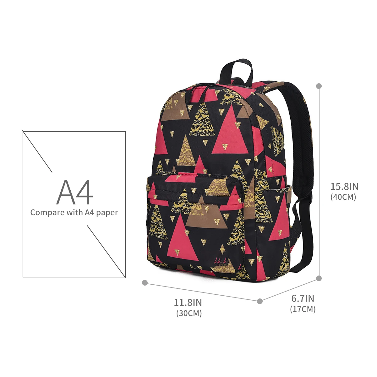 Mochila para Adolescente do Antigo Egito, Mochila Escolar Masculina, Bolsa de Ombro, Mochila Portátil, Símbolo, Listra, Humano, Cabeça, Sol, Escola