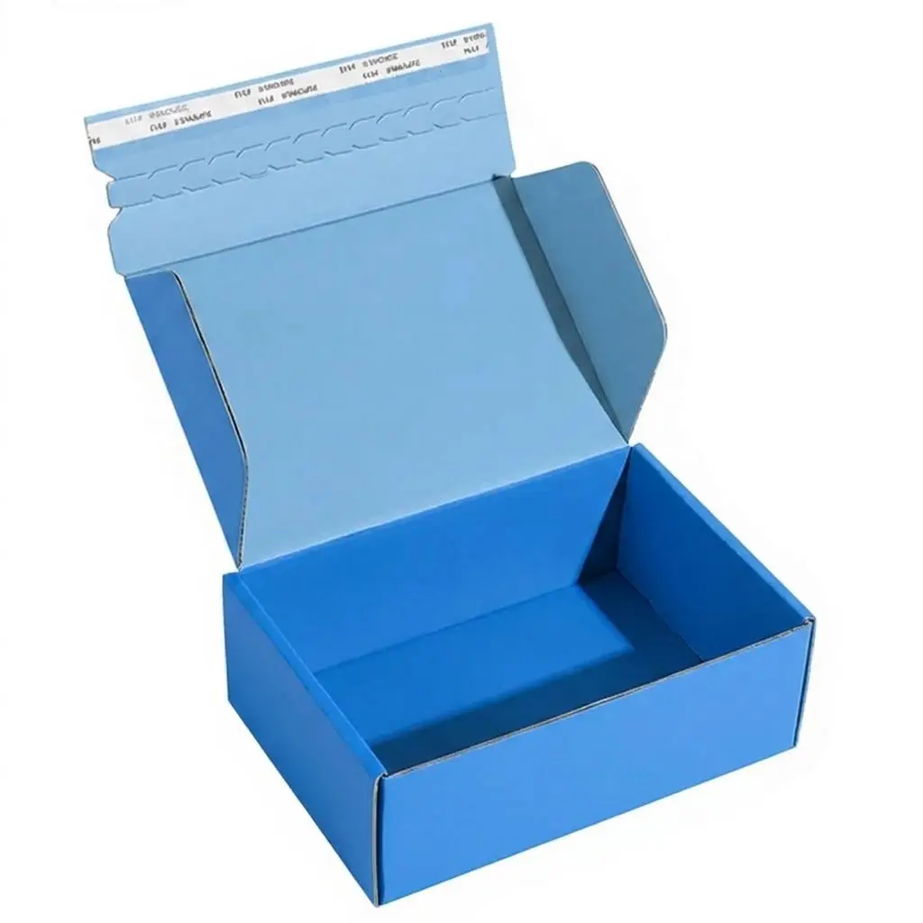 Zippered Foldable Corrugated Box Custom Colored Hardened Aircraft Case Black White Packaging Custom Logo Printed Storage Carton