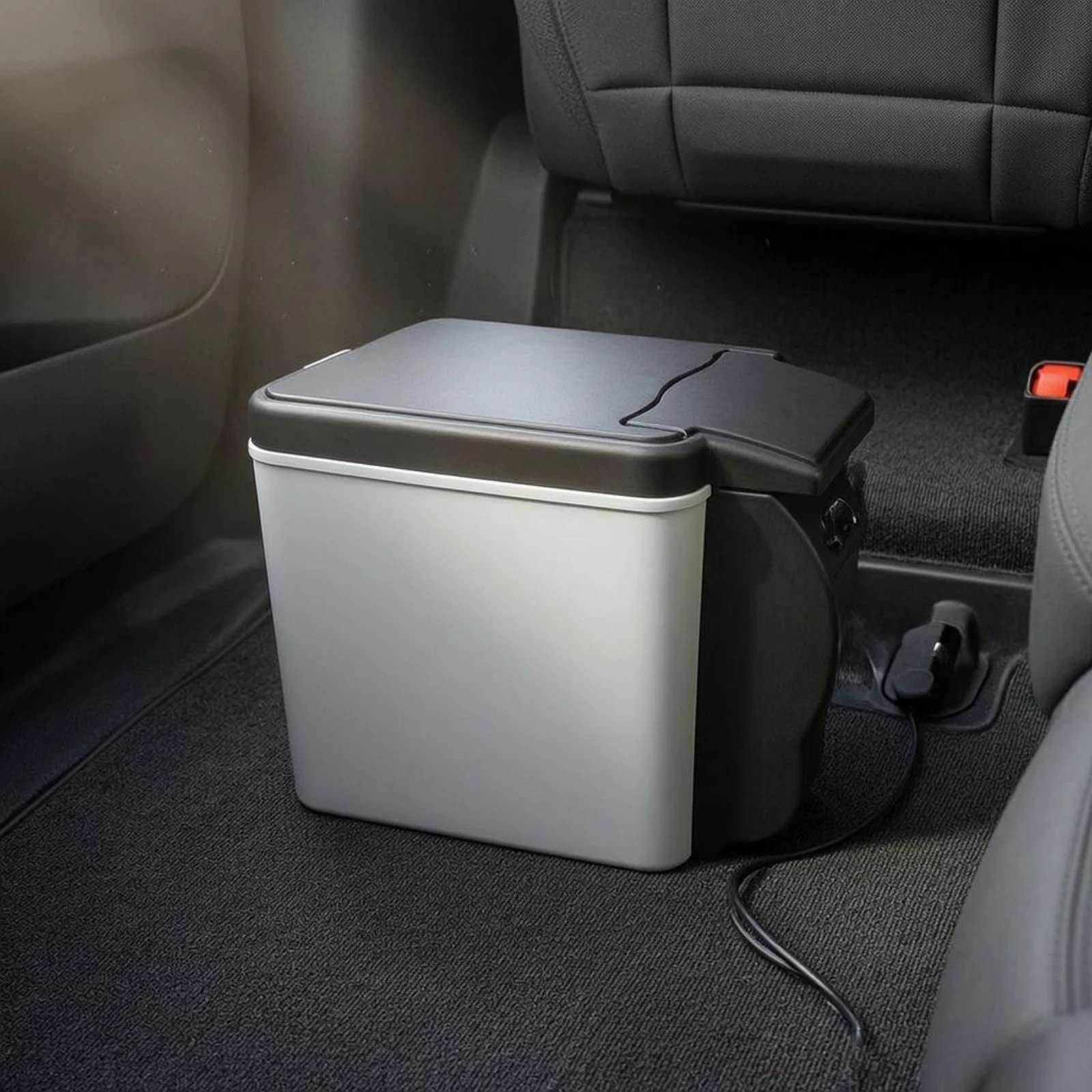 Car Cooler Warmer Carry Strap Car Refrigerator Portable Fridge Warmer Cup Recesses Small Appliance DC Powered for Home