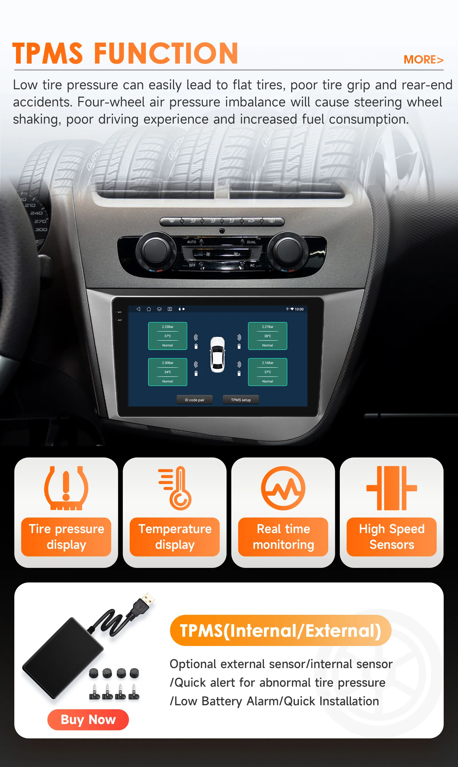 Hizpo 6115 AI Stimme Auto Radio Für Seat Leon 2 MK2 2005-2012 4G Multimedia GPS 2din Stereo drahtlose CarPlay Android Auto Navi – Detail 35