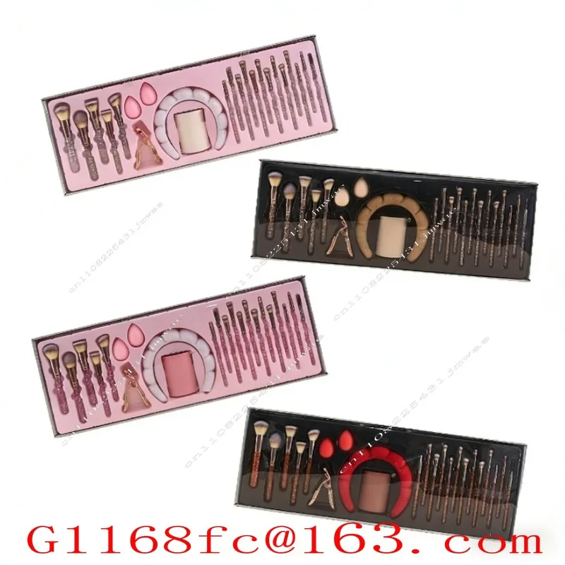 Creative Diamond-inlaid Makeup Brush Set of 23 Pieces of Professional Beauty Tools