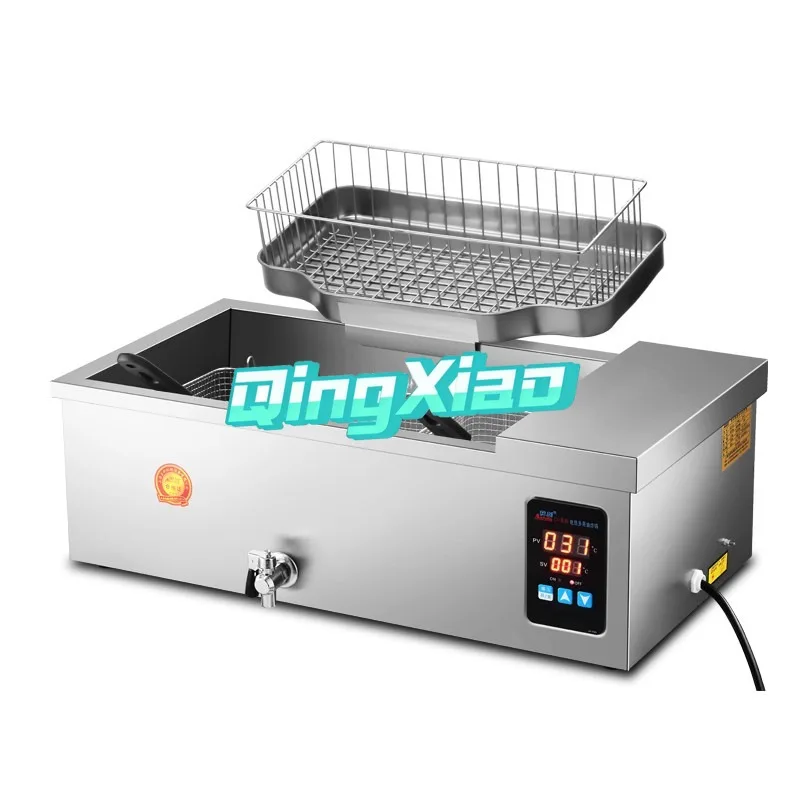Commercial Large Capacity Electric Fryer  Automatic  Constant  Temperature For Fried Dough Twists Sesame Balls CE Certified Fast