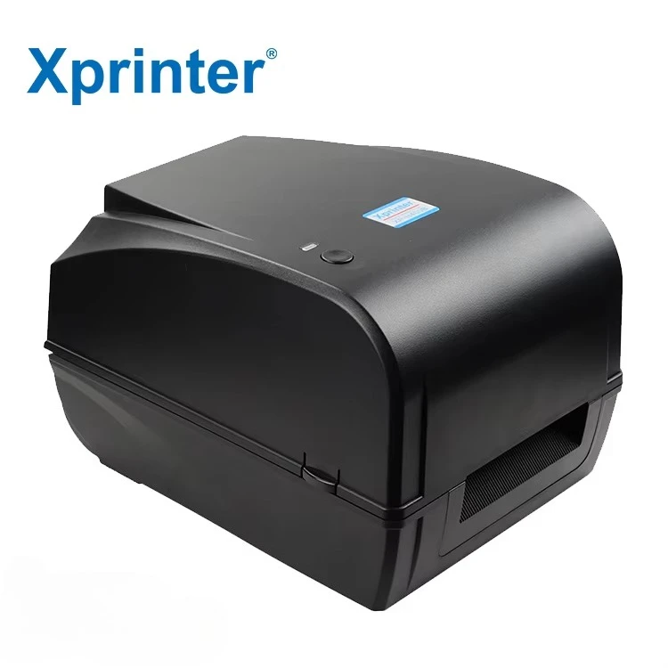 Xprinter XP-T458B/ XP-T458E Thermal Barcode Printer Thermal Transfer Ribbon Printer Machine Ribbon Label Printer
