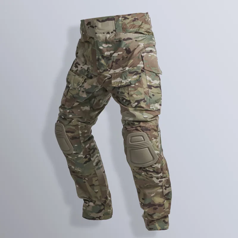 Imagem -06 - Multi-cam Tática Original®ver Camo Airsoft Combat Suit Padrão Camisa e Calça Joelheiras Atualização g3