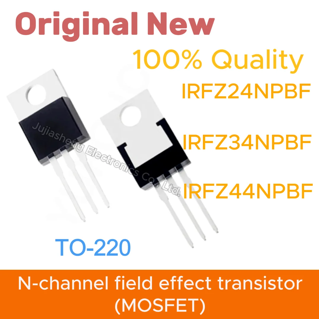 10PCS IRFZ24N IRFZ24NPBF IRFZ34N IRFZ34NPBF IRFZ44N IRFZ44NPBF  TO-220 N-channel   MOSFET DIODE IC integrated circuit in stock