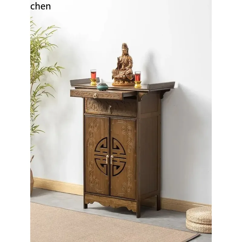 FG-1   offering table incense case for home bodhisattva offering table guan gong buddha statue altar buddhist niche