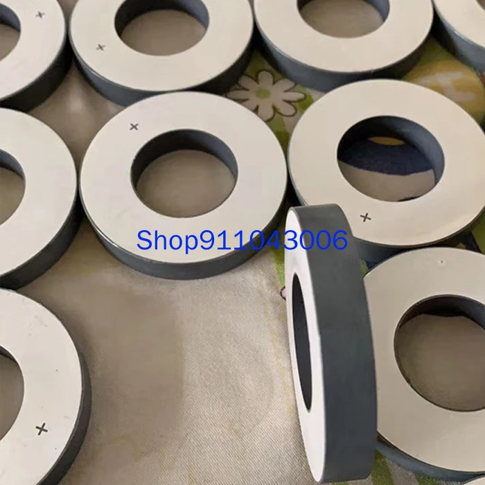 Piezoelectric เซรามิคเวเฟอร์แหวน15K 20K PZT8 P8สีเหลือง P4สีเทา Transducer Oscillator ชิปแผ่น