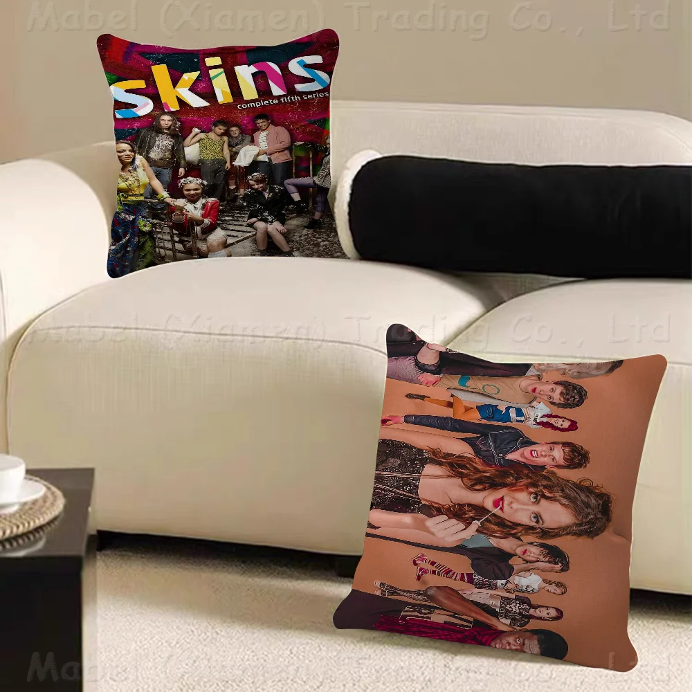 Teen TV Series Skins Pillowcase Toon Gift Cushion Cover Bedroom Home Sofa Chair Seat Decor Pillow Case