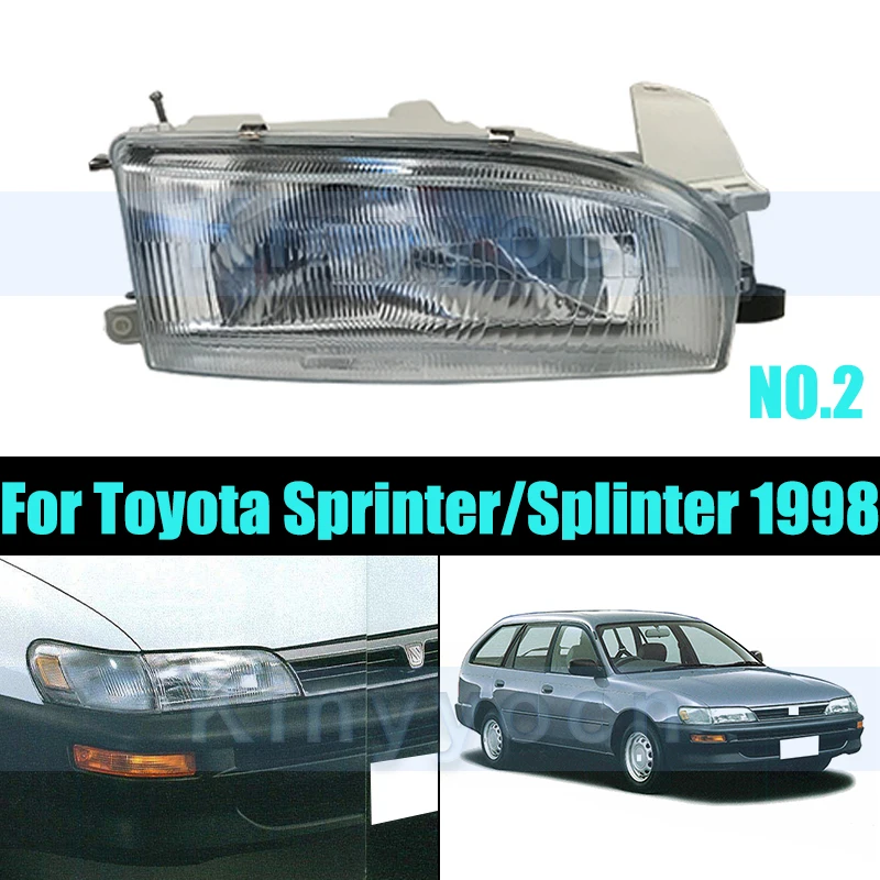 

Фара No 2 для Toyota Sprinter/Splinter 1998 года, фара переднего бампера
