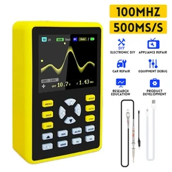 FNIRSI 5012H Portable Digital Oscilloscope Meter 500MS/s Sampling Rate 100MHz Analog Bandwidth Support Waveform Storage