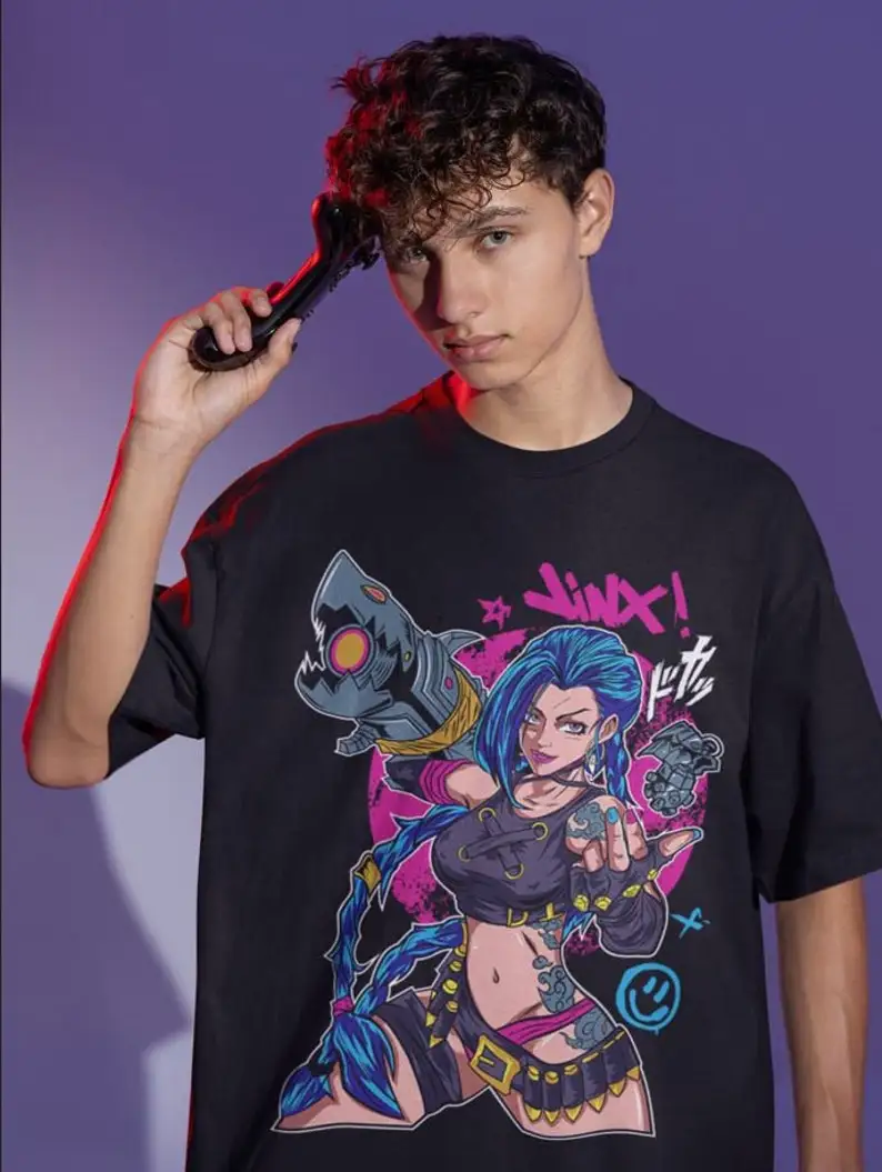 Unisex Arcane Jinx Art T-Shirt