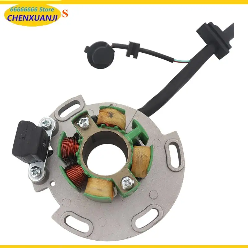 Estator y Carcasa de Magneto de 8 Bobinas de 150cc para Motor Horizontal, Estator y Rotor de Carreras para Moto de Cross/Pit Bike 140 150cc