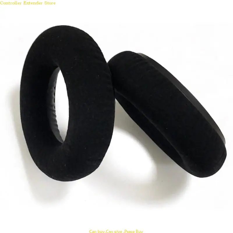 Elastic Soft Ear Pads Sponge Cushion Replacement Earmuffs for Neumann NDH 20 Gaming Headphone (1Pair)