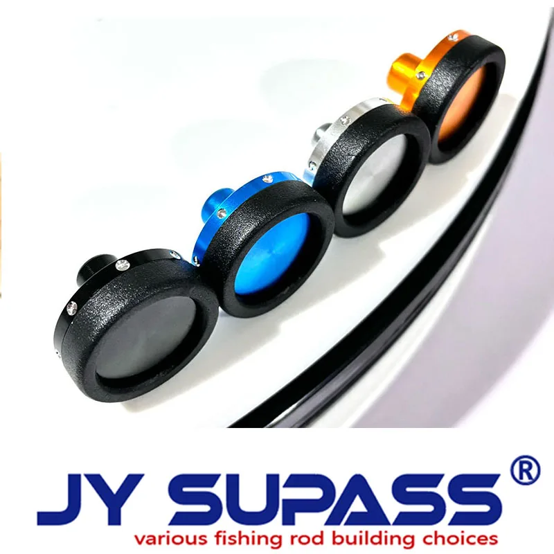 

JY SUPASS 5Pcs BC-3 aluminumbutt cap Repair rod building DIY new product Repair components butt cap
