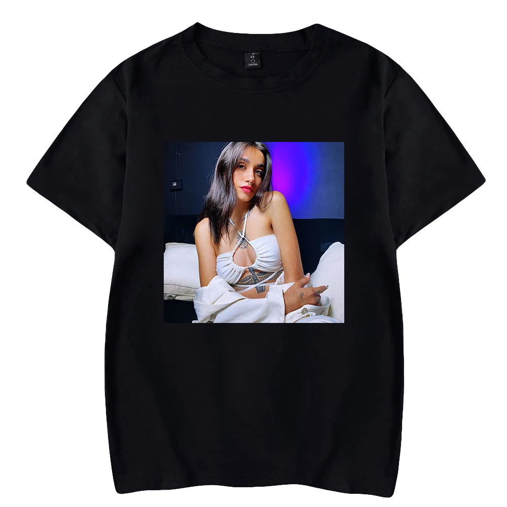 Maria Becerra Merch Oversized T Shirt Women Men Summer Crewneck Short Sleeve Funny Tshirt Graphic Tees Streetwear Harajuku Tops