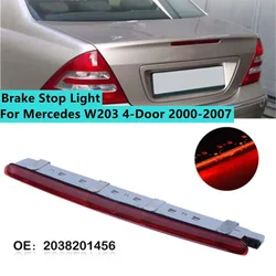 LED Third Rear Brake Stop Light Lamp For Mercedes Benz W203 4-Door 2001-2007 2038200156 Rear Third 3rd Stop Brake Light