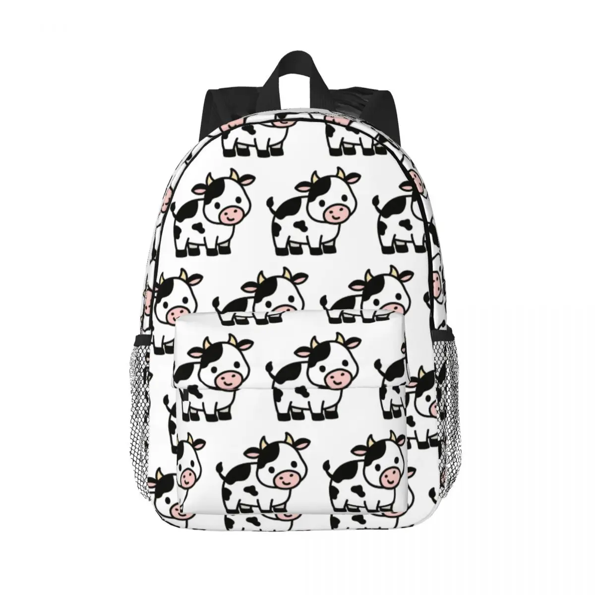 Sacs à dos de vache pour garçons et filles, cartable de dessin animé, sacs d'école pour étudiants, sac à dos pour ordinateur portable, sac initié, grande capacité