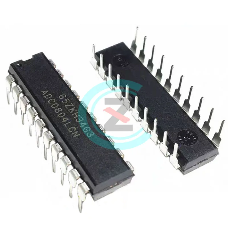 1PCS ADC0804 ADC0804LCN 8-bit CMOS Successive Comparison A/D Converter DIP20