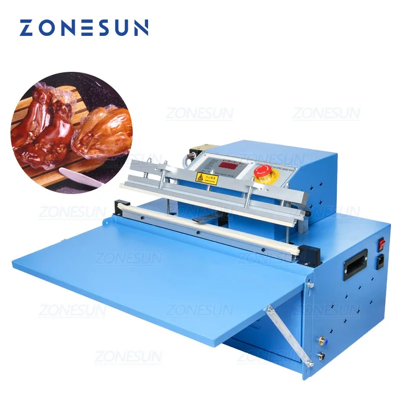 DZ500T Commercial Vacuum Sealer Industrial Vacuum Package Machine Desktop Outside Pumping Food Saver Vacuum Sealer machine