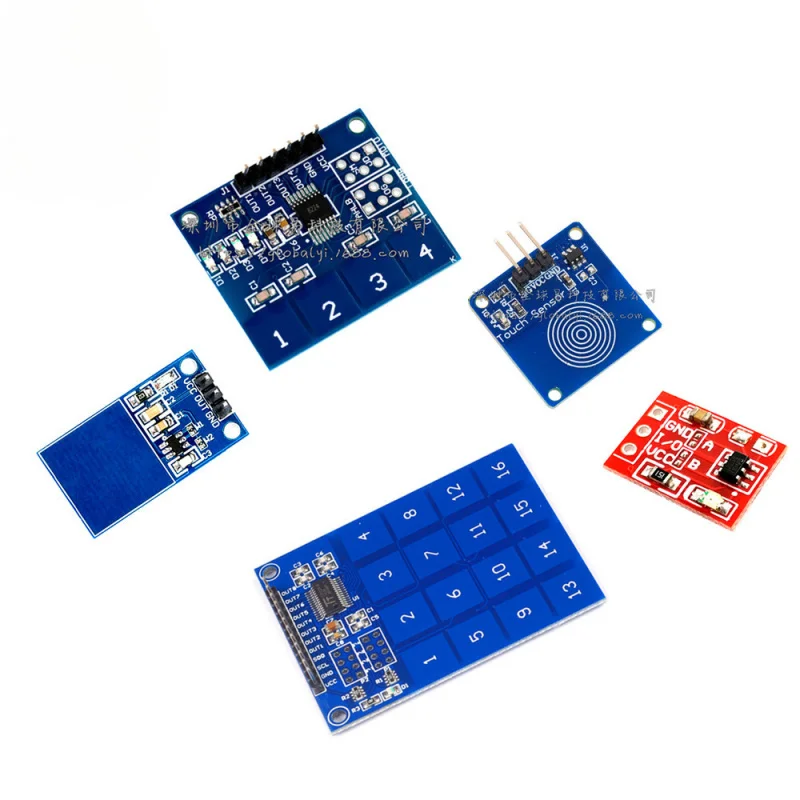 TTP223 TTP224 TTP226 TTP229 وحدة استشعار اللمس 1/4/8/16 قناة بالسعة زر اللمس التبديل |   تبديل والأوضاع المؤقتة
