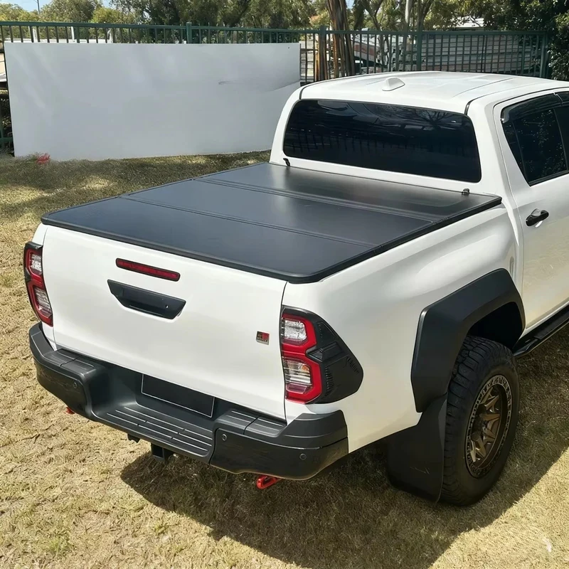 

5.5FT Hard Tonneau Cover, Waterproof Locking Truck Bed Cover for Pickup