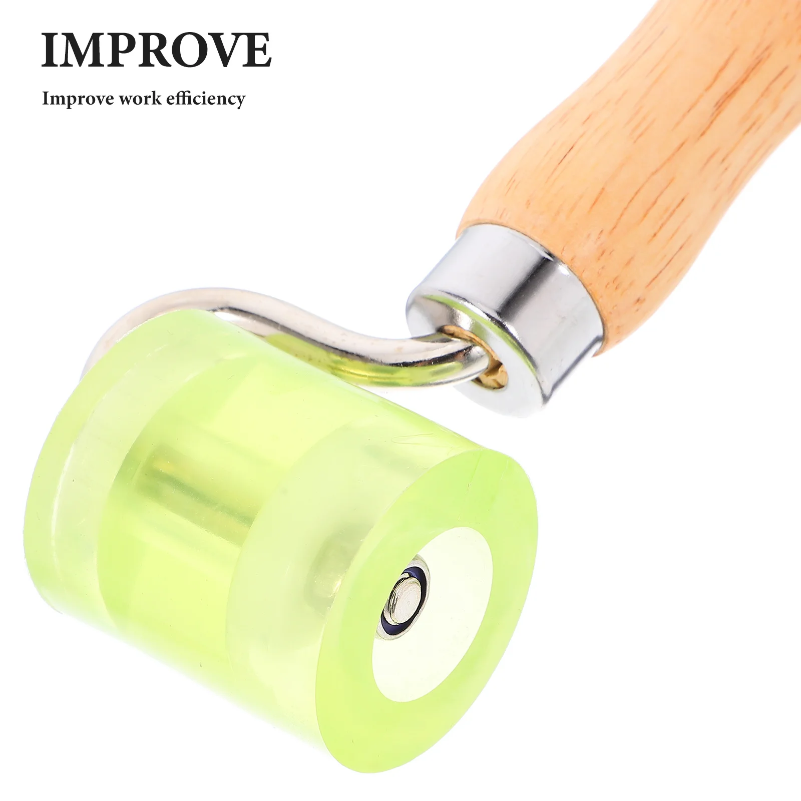 Rouleau de couture haute durabilité, outil de lissage de papier peint à pression uniforme pour Textile, revêtement de sol en vinyle, bord de matelassage artisanal