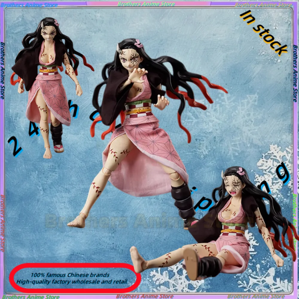 

In-stock ANIPLEX BUZZMOD Demon Slayer: Kimetsu no Yaiba Kamado Nezuko Demon Form 1/12 Action Figure
