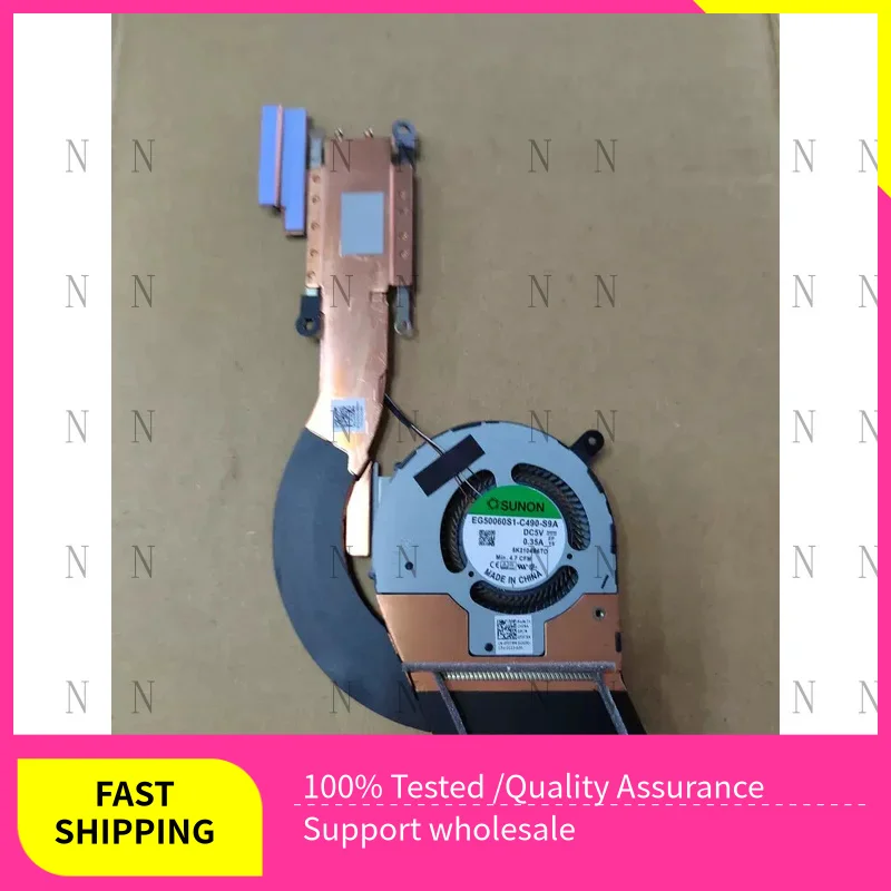 

YJJ FOR Dell Latitude 5411 14" 019JHD 0F3TXM Heatsink w/Cooling Fan