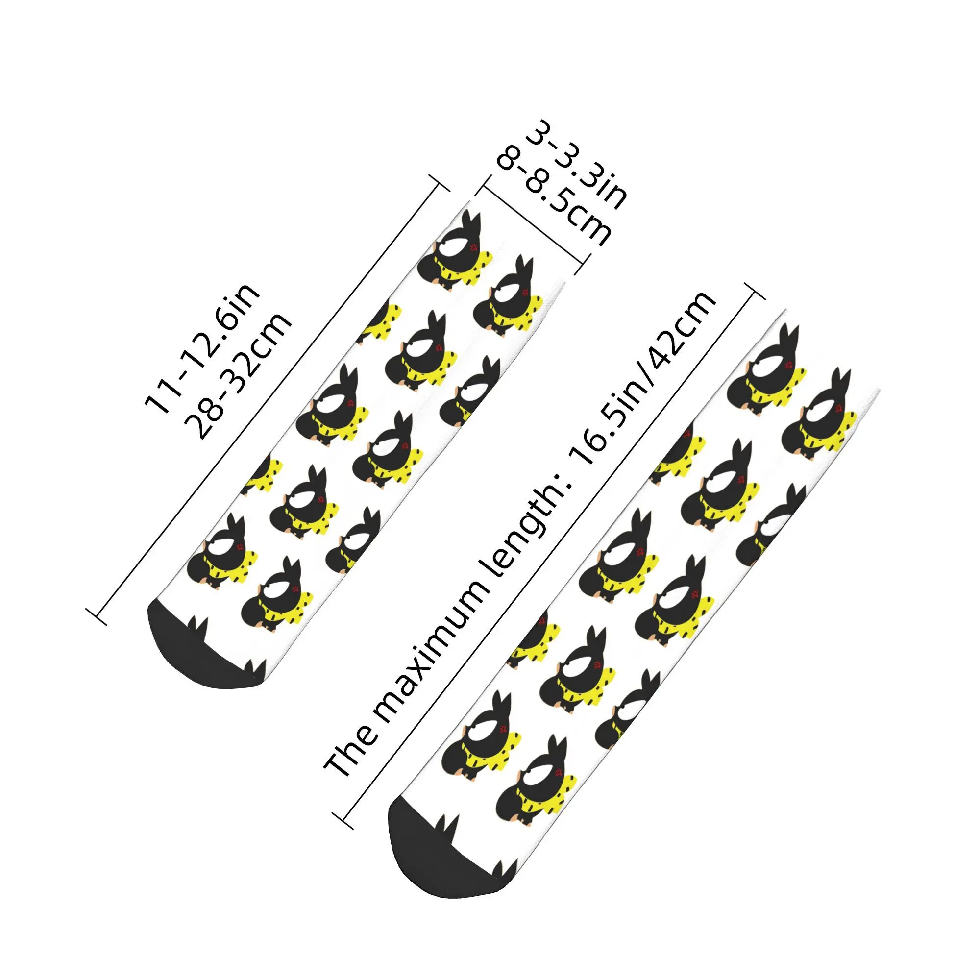 P Chan Ranma chaussettes Harajuku bas de haute qualité chaussettes toutes saisons accessoires pour cadeaux de noël unisexe