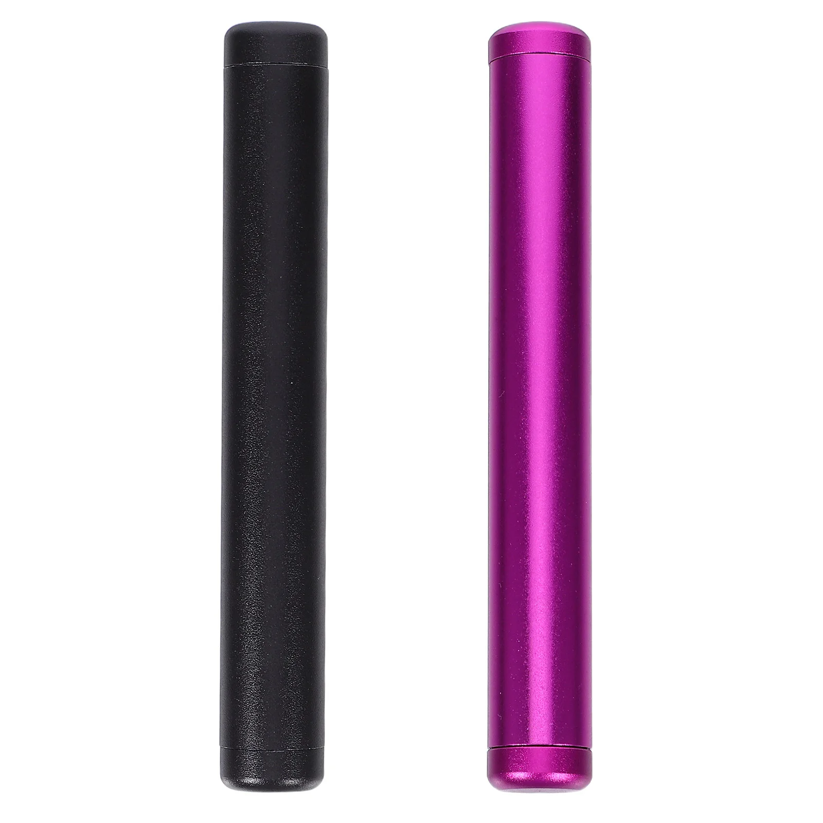 2pcs Aluminum Alloy Storage Tube Hidden Waterproof Container For Portable Travel Safe Cases Lockable Cash Box