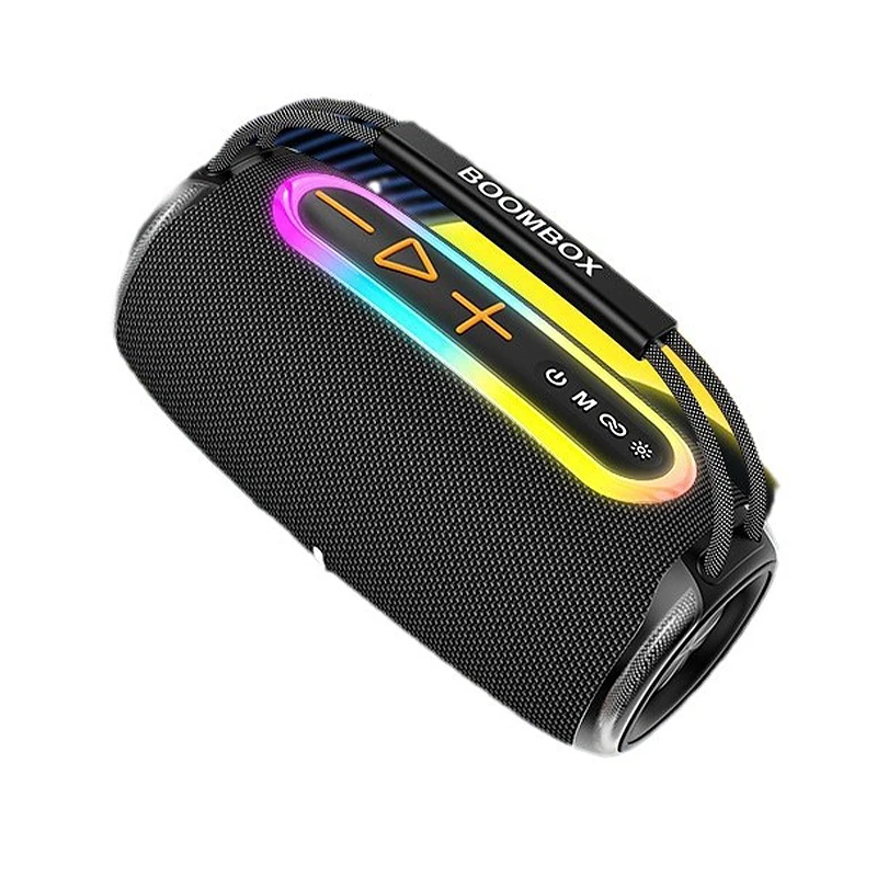 

20W*2 bluetooth 5.1 Speaker Portable Speaker 3D Surround Bass RGB Light TWS 4000mAh Battery IPX67 Waterproof Wireless Speaker