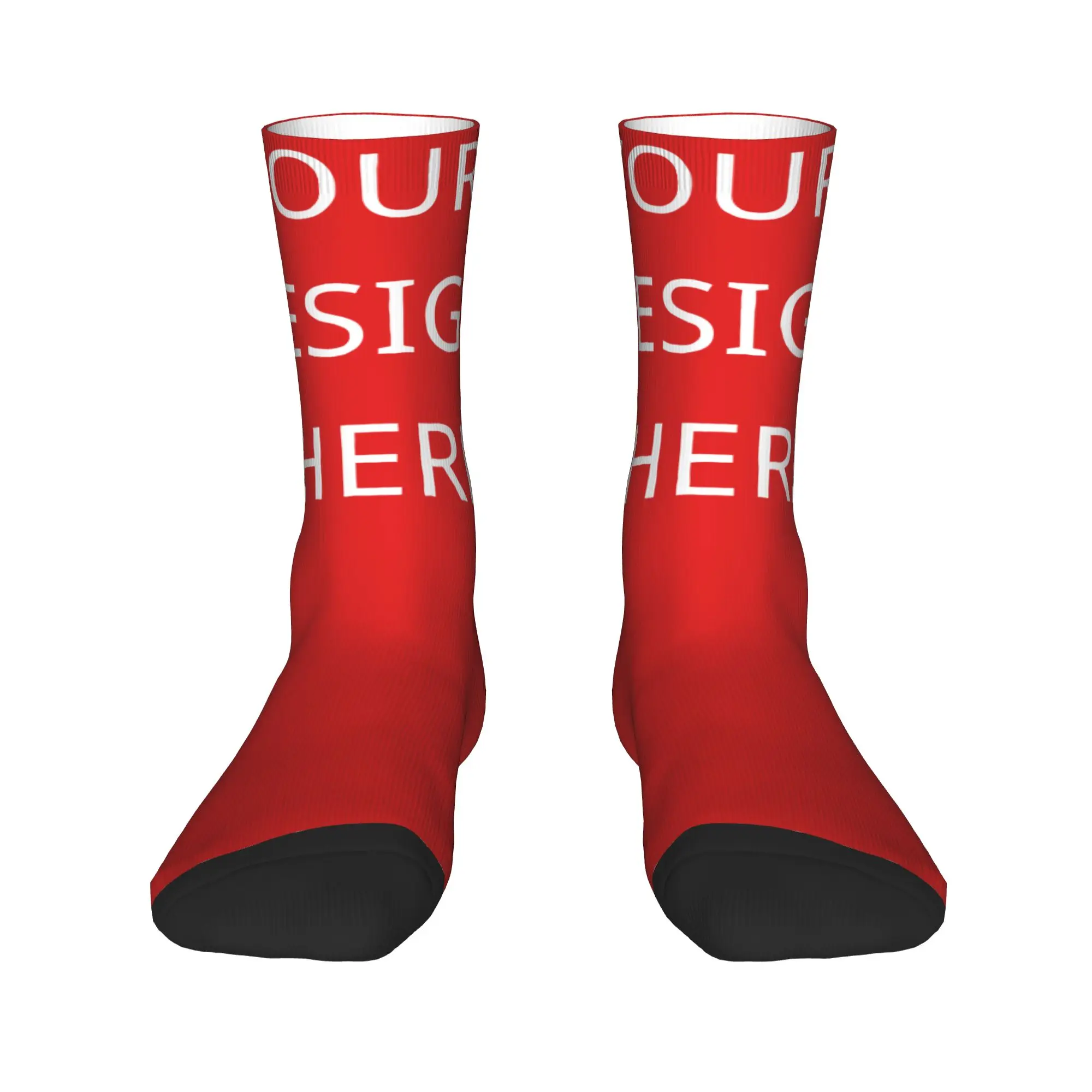 Your Design Here Stockings  Elegant Socks Couple High Quality Socks Autumn Running Sports Custom Anti-Slip Socks Birthday Gift