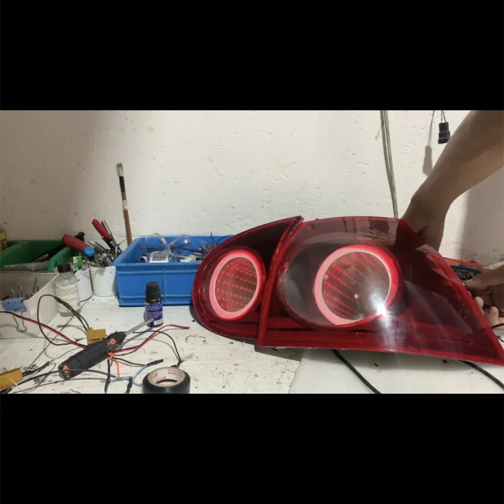 Car Tail Light assembly for Volkswagen vw golf 5 mk5 Sedan Brake Driving Reversing rear Lamp Turn Signal 4pcs
