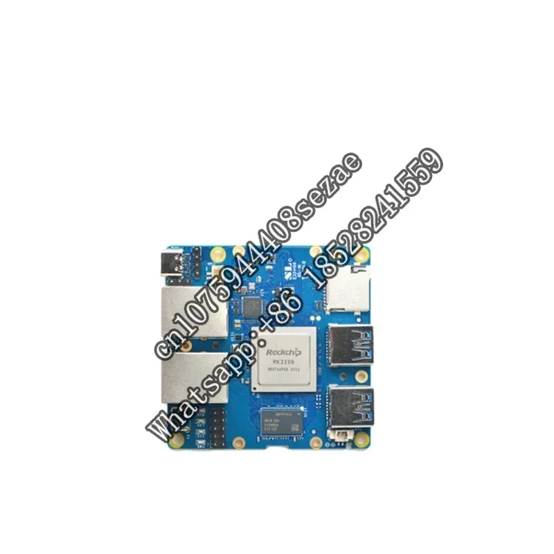 FriendlyELEC NanoPi R4S 4GB Dual Gbps Ethernet Gateways RK3399 يدعم نظام OpenWrt LEDE V2ray SSR Linux Rockchip