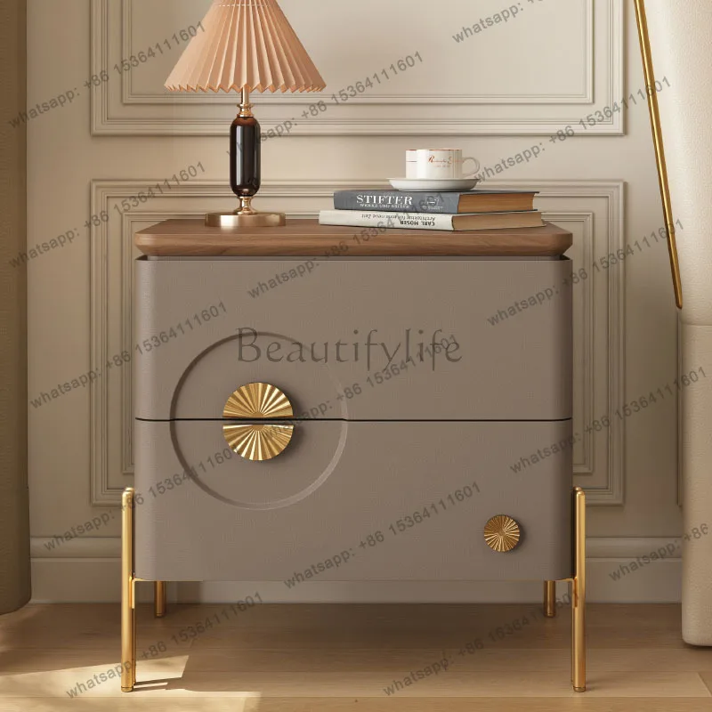 Mesita de Noche Vintage Premium, Elegante, Lujosa, Glamurosa, Única, de Alta Calidad, Velador de Dormitorio, Muebles para el Hogar
