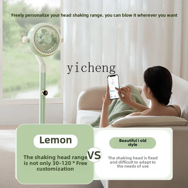 ZZ Air Circulation Fan Household Electric Fan DC Low Noise Remote Control